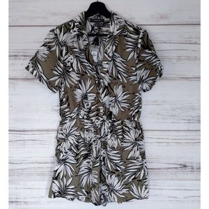 Nwt Primark Palm Print Romper
